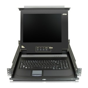 Aten Aten CL1000M console KVM LCD 17 simple rail 1 port VGA/PS2 Commutateur KVM
