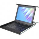 Avocent Avocent LCD Console and KVM over IP Switch Integrated Tray - Console KVM avec commutateur KVM - 16 p... (636430063683)
