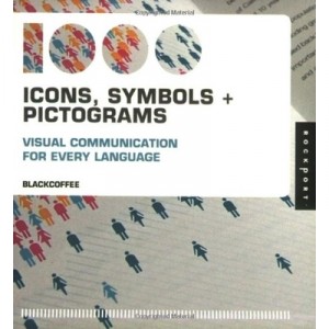 1000 Icons Symbols And Pictograms , Visual Communication For Every Language - Blackcoffee