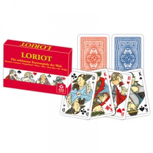 Ass Altenburger Spielkarten ASS - 22571007 - Jeu de société "Loriot Rommé" - Langue: allemande (Import Allemagne)