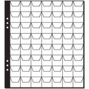 Aulfes - 2152-08 - Feuilles transparentes en plastique - 56 pièces de monnaie - Lot de 5 (Import All...