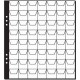 Aulfes - 2152-08 - Feuilles transparentes en plastique - 56 pièces de monnaie - Lot de 5 (Import All...