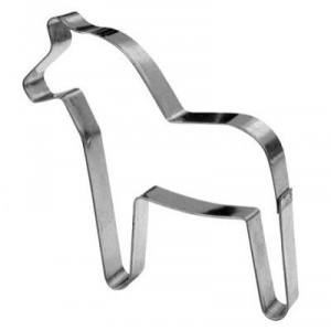 At Sycamore Sycamore - CC32556 - Imitation - Kitchen Accessory - Stainless Steel Cookie Cutter - Horse