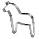 Au Sycomore Sycomore - CC32556 - Imitation - Accessoire Cuisine - Emporte-pièce Inox - Cheval