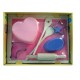 Au Sycomore Sycomore - CC93314 - Imitation - Cuisine - Planche Patisserie Silicone Coeur - 8 Articles + Recettes