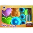 Au Sycomore Sycomore - CC93402C - Imitation - Cuisine - Coffret Moules Silicone Formes - 30 X 22 cm ( Sycomore)