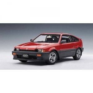 Autoart - 73262 - Véhicule Miniature - Honda Ballade Sports CR-X SI - Rouge - Echelle 1/18
