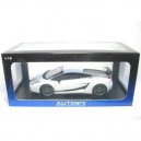 Autoart - 74585 - Véhicule Miniature - Lamborghini Gallardo Superleggera - Blanc - Echelle 1/18