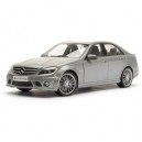 Autoart - 76275 - Véhicule Miniature - Mercedes-Benz C63 AMG - Gris - Echelle 1/18