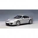 Autoart - 77898 - Véhicule Miniature - Porsche 911 / 997 GT2 - Argent - Echelle 1/18