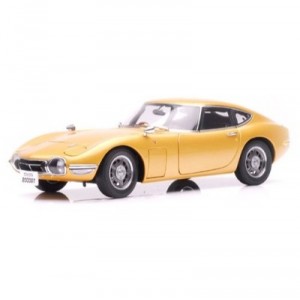 Autoart - 78749 - Miniature Vehicle - Toyota 2000 GT - Upgraded Version - Or - Scale 1 / 18