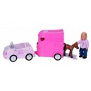 ZAPF Création - 808061 - Accessoire Poupon - My Mini Baby Born avec Voiture et Remorque