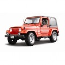 BBurago - 12014 - Voiture sans pile - Reproduction - Jeep Wrangler - échelle 1/18