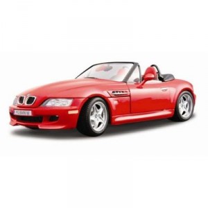 Bburago - 12028 - Car battery-free - Reproduction - BMW M Roadster - Scale 1 / 18