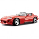 BBurago - 15022 - Voiture sans pile - Construction - Kit Dodge Viper Rt/10 - échelle 1/18