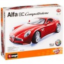 Bburago - 15042 - Véhicule Miniature - Kit Alfa Romeo 8C Compet. - échelle 1/18