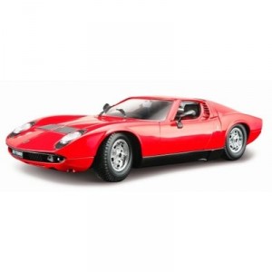 BBurago - 15045 - Voiture sans pile - Construction - Kit Lamborghini Miura - échelle 1/18