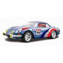 BBurago - 22022 - Voiture sans pile - Reproduction - Alpine Renault 1600S - échelle 1/24
