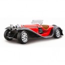 BBurago - 25035 - Voiture sans pile - Construction - Kit Bugatti Type 55 - échelle 1/24