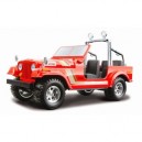 BBurago - 25046 - Voiture sans pile - Construction - Kit Jeep Wrangler 1980 - échelle 1/24