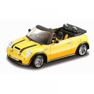 Bburago - 45024 - Car battery-free - Construction - Kit Mini Cooper S Convertible. - Scale 1 / 32