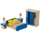 Beeboo - bois- Maison de poupées - chambre à coucher