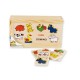 Beeboo Dominos-animaux dans boîte en bois