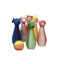 Beluga - 70538 - Soft Bowling - Quilles Animaux et Boule - Textile (Import Allemagne) (Beluga Spielwaren)