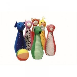 Beluga - 70538 - Soft Bowling - Quilles Animaux et Boule - Textile (Import Allemagne) (Beluga Spielwaren)
