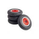 Big Spielwarenfabrik BIG - 56490 - Roues Premium pour Bobby-Car Classic et Bobby-Car - Rouge (Import Allemagne)