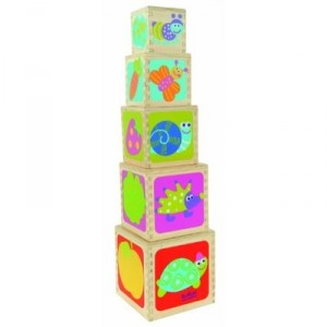 Boikido Pyramide 5 cubes, dès 18 mois