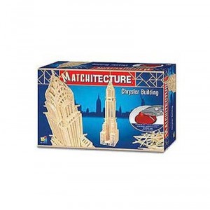 Bojeux - Maquette en allumettes - Matchitecture : Chrysler Building