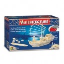 Bojeux - Maquette en allumettes - Matchitecture : Jonque Chinoise