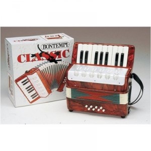 BONTEMPI-ACW 17-instrument de musique-Accordéon en bois 17 touches