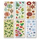 Bringmann Stickers effet 3D "Noël I", 6 fiches