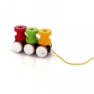 Brio - 30201 - éducatif premier âge - Bobines tournoyantes tirer