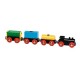 BRIO 33311 Train de marchandises avec 3 wagons