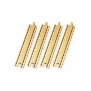 Brio - 33341 - Circuits de train en bois - Droites longues