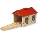 Brio - 33374 - Circuit train bois - Gare triage