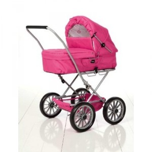 Brio Poussette de poupée Gull, fuchsia