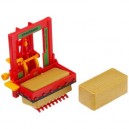 Bruder - 2242 - Véhicule Miniature - Dessileuse avec 2 Bottes De Paille