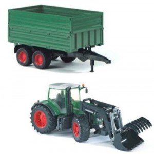 Bruder - Véhicules sans piles - Tracteur Fendt Vario