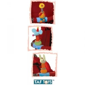 Buki Toys Buki - 10825 - Jouets Poussettes - 3 Modèles Assortis Lapin - Souris Oiseau