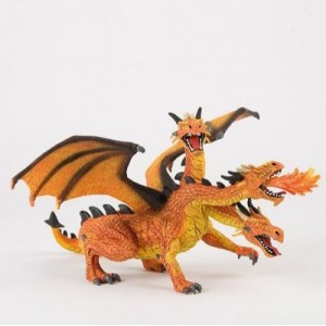 Bullyland - BULLYLAND - Dragon orange