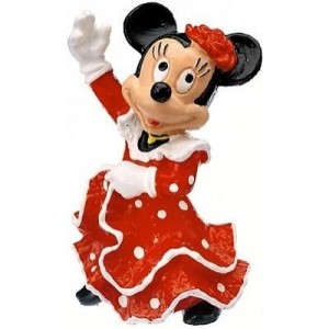 Bullyland - maison Mickey - Minnie Flamenco (Bullyland)