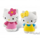 Bullyland Juratoys - B53401 - Figurine de Collection - Hello Kitty - Boîte Cadeau - Hello Kitty et Mimmy