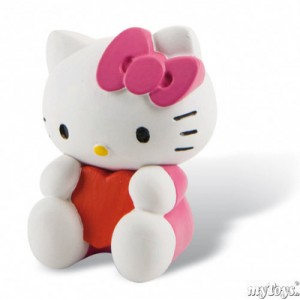 Bullyland Juratoys B53454 Figurine Hello Kitty St. Valentin