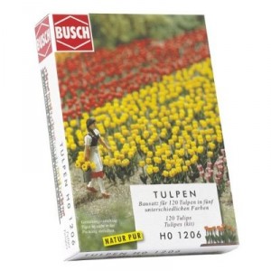 Hornby France - Busch - 1206 - Circuit - Train - Tulipes