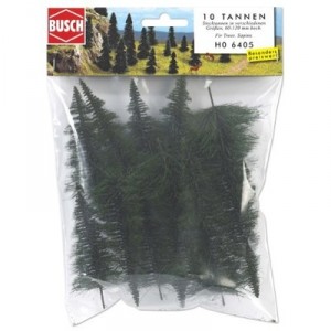 Hornby France - Busch - 6405 - Circuit - Train - Trees planted a matching (Busch)