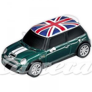carrera Go!!! -61122 -voitures - -Mini Cooper S, British Racing Green (Carrera)
